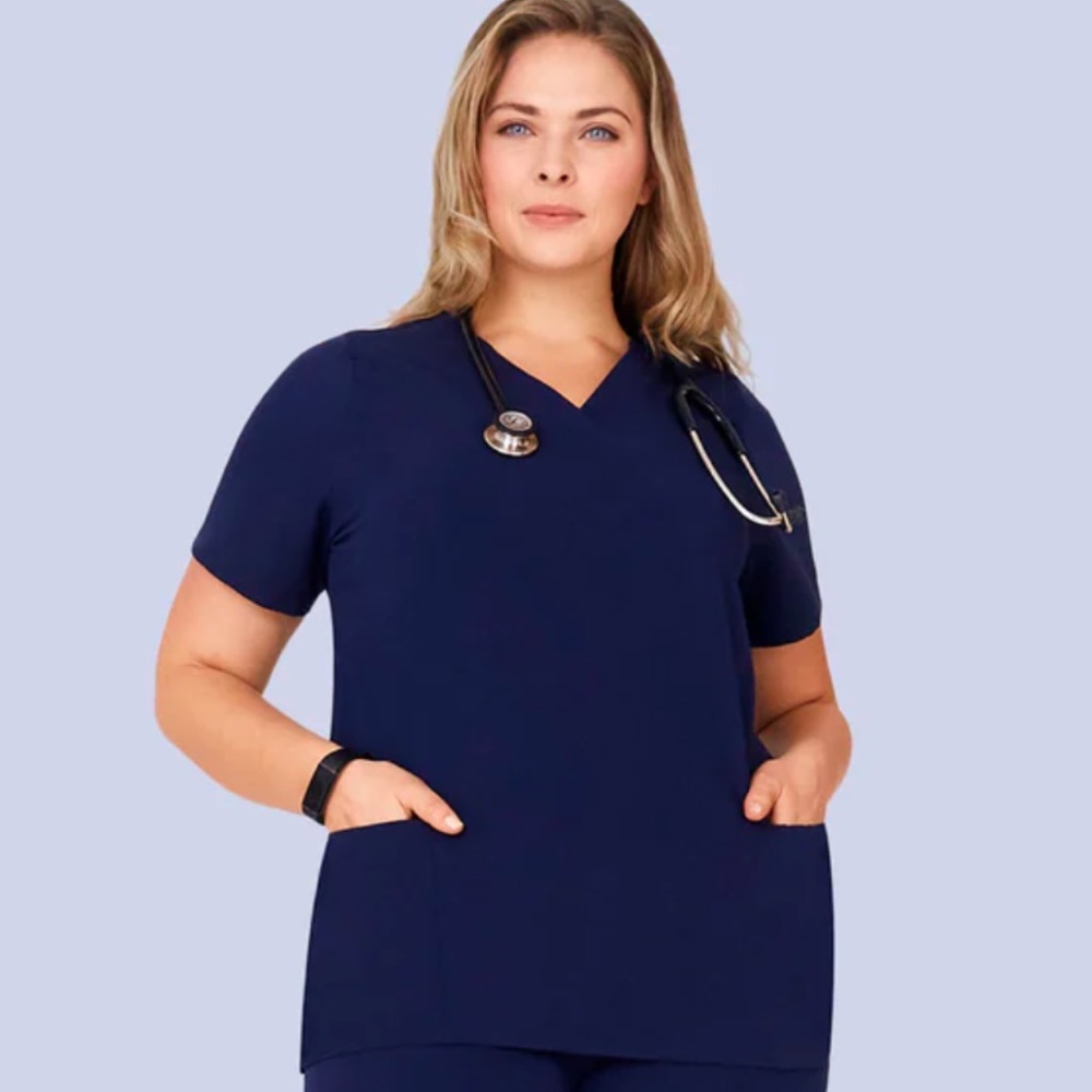 Women’s Mandala Scrub Top Size M